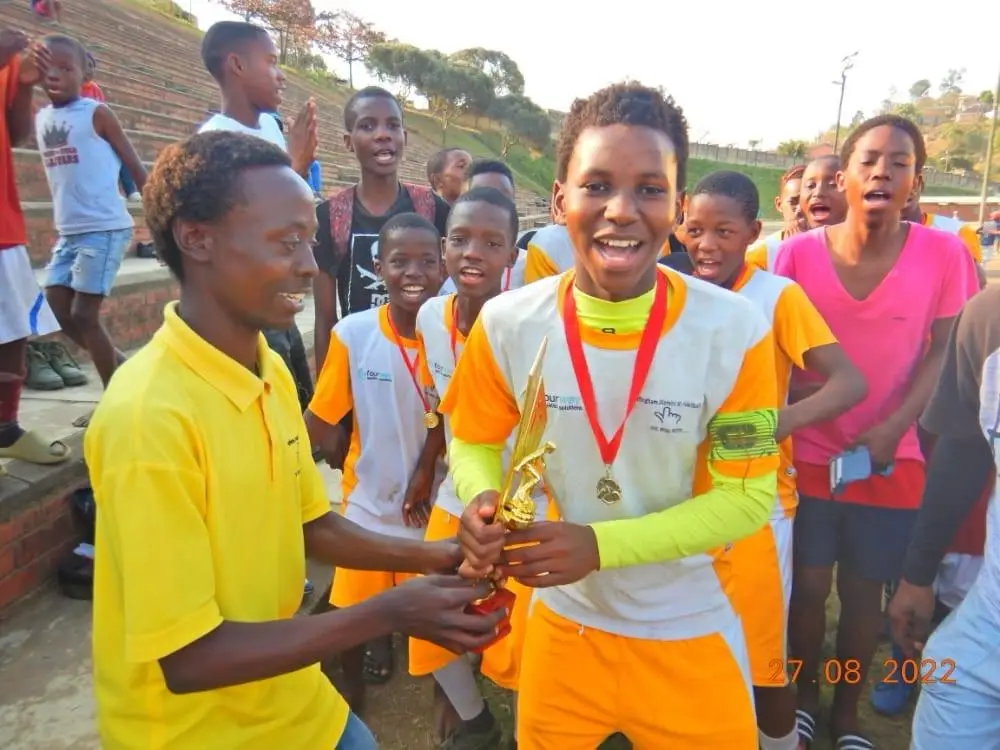Read more about the article 2022 When our then U15 won a winter local tournament at Inanda.
